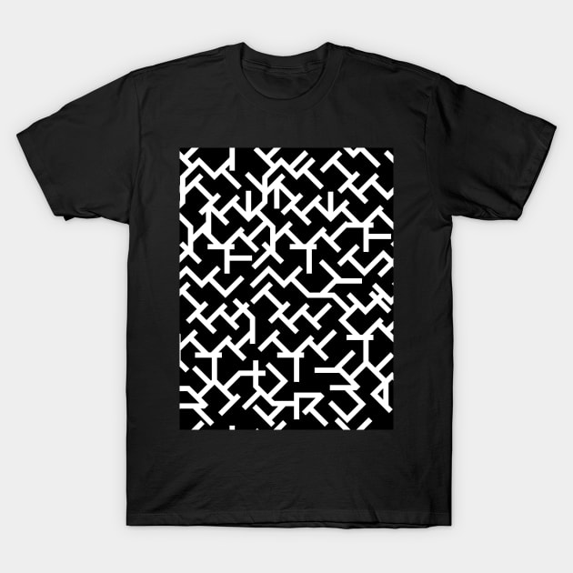 Geometric Labyrinth T-Shirt by Tobe_Fonseca